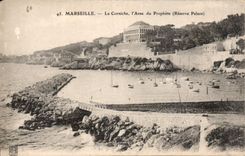 CPA Marseille la Corniche l'Anse du Prophete Reserve Place 