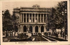 CPA Marseille Palais de La Bourse et Chambre de Commerce 
