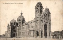 CPA Marseille la Cathedrale 