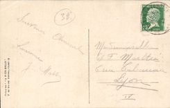 CPA Massif de la Vanoise Cascade de la Fraiche 