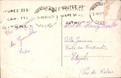 CPA Le Dauphine Grenoble vue generale et le Cours Saint Andre 