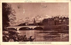CPA Grenoble l'Isere et la Chaine de Belledonne 