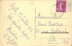 CPA Vizille le Chateau et l'Etang aux truites