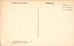 CPA Uriage les Bains Panorama de la Vallee