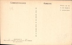 CPA Grenoble vue sur l'Isere le Casque de Neron et les Forts 