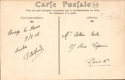 CPA Environs d'Uriage les Bains Cascade de l'Oursiere