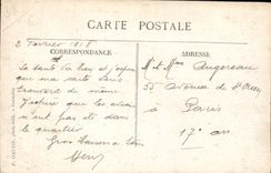 CPA Grenoble vue de nuit et la Chaine des Alpes 