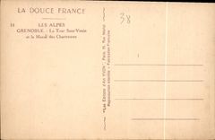 CPA La Douce France Les Alpes Grenoble la tour Sans Venin et le Massif des Chartreuse 