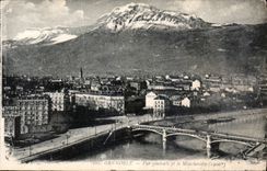 CPA Grenoble vue generale et le Moucherotte 