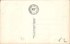 CPA Chateau de Vizille l'Escalier d'honneur