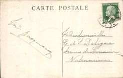 CPA Dauphine le Vercors route des Grands Goulets pont sur la Vernaison