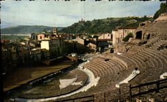 CPA Vienne sur le Rhone Isere le theatre 