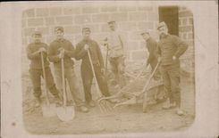 CARTE PHOTO Hommes Militaria