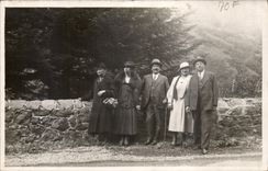 CARTE PHOTO Laon Personnages