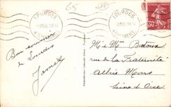 CPA Les Hautes Pyrenees Lourdes la Vierge couronnee l'Esplanade et la Basilique 