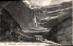 CPA Gavarnie Hotel du Cirque et le Cirque 