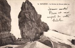CPA Gavarnie la Breche de Roland 