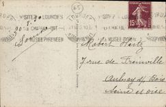 CPA Pierrefitte Entree de la Vallee de Cauterets 