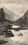 CPA Les Pyrenees Cauterets Pont sur le Gave de Lutour et d'Ardiden 