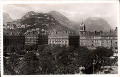 CPA Grenoble Isere Place Victor Hugo La Bastille le Rachaix et le St Eynard 