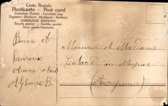 CPA Bonne Annee Fleurs