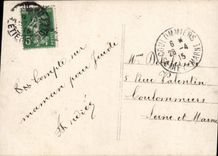 CPA Gage le Amitie Sincere Fleurs