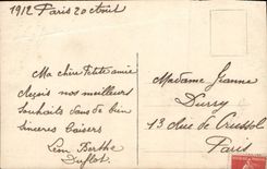 CPA Bon Souvenir Fleurs