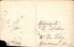 CPA Souvenir affectueux Fleurs