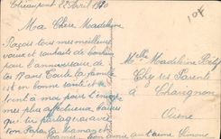 CPA Heureux Anniversaire Femme