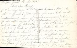 CPA Le clocher de mon coeur Femme