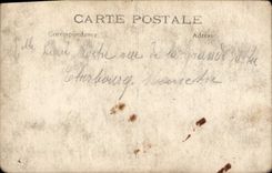 CARTE PHOTO Enfants Cherbourg