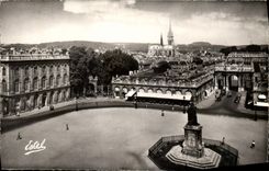 CPA Nancy la Place Stanislas l'Arc de Triomphe 