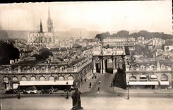 CPA Nancy Place Stanislas vue de l'Hotel de Ville 
