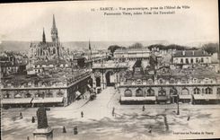 CPA Nancy vue panoramique prise de l'Hotel de Ville 