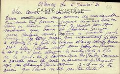 CPA Nancy vue generale prise de l'Hotel de Ville 