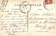 CPA Versailles Musee des Voitures Carrosse servant aux receptions des Souverains etrangers 