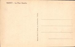 CPA Nancy la Place Stanislas 
