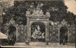 CPA Nancy Place Stanislas Grilles en Fer forge de Jean Lamour Fontaine d'Amphitrite 