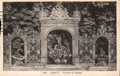 CPA Nancy fontaine de Neptune 