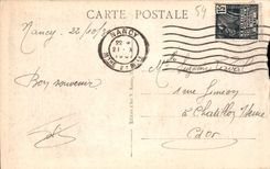 CPA Nancy fontaine de Neptune 