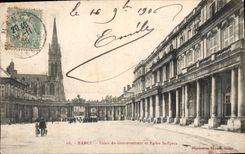 CPA Nancy Palais du Gouvernement et Eglise St Epvre 