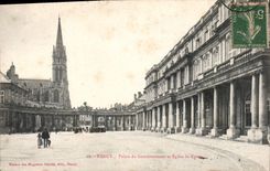 CPA Nancy Palais du Gouvernement et Eglise St Epvre 