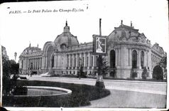 CPA Paris le Petit Palais des Champs Elysees 