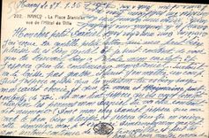 CPA Nancy la Place Stanislas vue de l'Hotel de Ville 