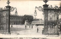 CPA Nancy Grilles de Jean Lamour Place et Statue Stanislas 