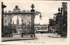 CPA Nancy Grilles de Jean Lamour 