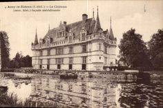 CPA Azay le Rideau I et L le Chateau mon hist Facade meridionale 