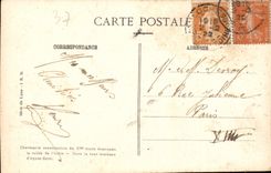 CPA Loches le Chateau Parti Sud du Logis du Roi 