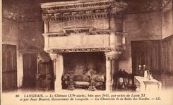 CPA Langeais le Chateau XV siecle bati vers 1465 par ordre de Louis IV et par Jean Bourree Gouverneu