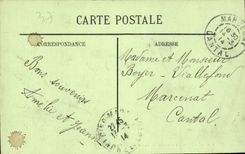CPA Langeais le Chateau Facade Interieure